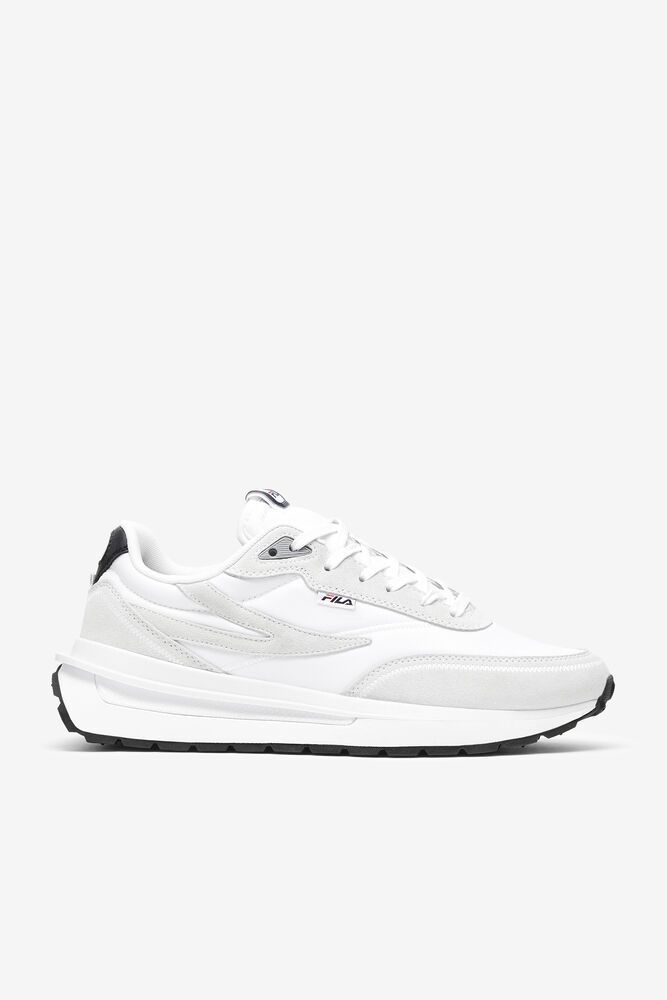 Fila Trainers Mens White Renno Premium - Ireland 19564-DPRJ